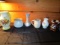 Misc. Ceramic Lot - Bud Vase, Creamer, Whimsical Trinket Dish, Rose Motif Vase, Etc.