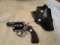 Colt Cobra .38 Special Revolver T-Grip 1960 Over Wood Grip