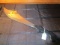 Replica Scimitar w/ Egypt Stick on Blade, Black Handle