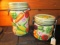Gourmet Home Accents Fruit/Vegetable Design Ceramic Jars