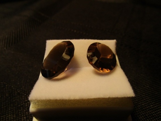 Genuine Smokey Quartz Optic Cut