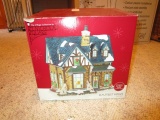 The Village Collection by St. Nicholas Square Elm Street House Retired 2004