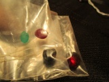 Lot - Emerald, Ruby, Sapphire, Garnet Stones