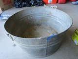 Galvanized Wide Basin Metal Tub