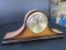 Condense Quartz Wooden Mantle Clock Wooden Body Battery Powered