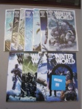 Comics Lot - IDW Winter World #0-#3, #1-#7 Sub-Variant Covers in Cases
