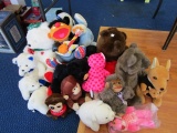 Plush Toy Lot - Bears, Kangaroo, Bernie, Pink Panther, Etc.