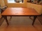 Rustic Farm House Knotty Pine Table on Ring Turned Legs