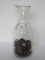 Carafe w/ Buckeyes Folk Lure It Attracts Good Fortune It'll Being You Good Luck