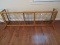Wooden Frame/Black Wire Adjustable Fire Place Guard Screen