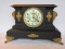 Stunning Antique Ansonia Clock Co. New York Iron Case Key Wind Mantle Clock