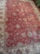 Traditional Persian Design 100% Wool Pile Area Rug Colors Rust/Brown