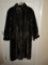 Ladies Faux Fur Reversible Coat w/ 3 Quarter Length Sleeves