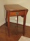 Mahogany Brandt Furniture Of Character Pembrooke Style Drop Leaf 1 Drawer End Table