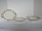 3 Pieces - Theodore Haviland China Serving Pieces Round Vegetable Bowl 10