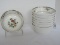 8 Pieces - Royal Doulton Fine China Kingswood Pattern Red, Blue, Yellow Flowers