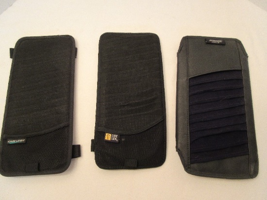 3 Sunvisor CD's Holders, 2 Case Logic & Auto-Logix