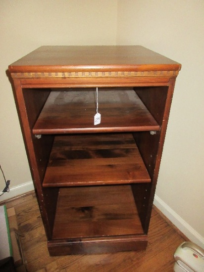 Pine Stereo Cabinet w/ Adjustable Shelving