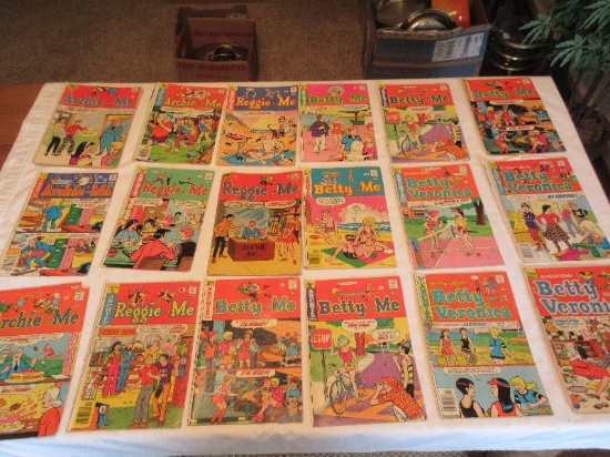 20 Archive Series comic Books Betty & Me, Betty & Veronica, Reggie & Me