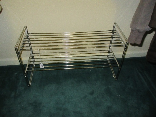 Stainless 2 Tier Shoe Rack