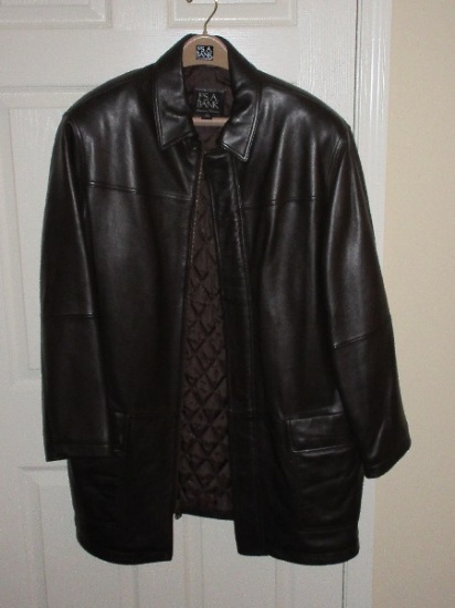 Jos. A. Bank Signature Collection Men's Leather Jacket