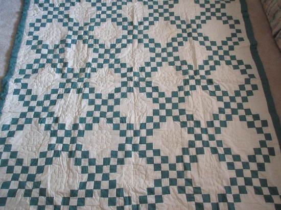 Log Cabin Variation Pattern Summer Quilt