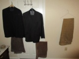 2 Jos. A. Bank Men's Suits Size 48 Long Jacket/Pant Size 43 L & 4 Corduroy Pants