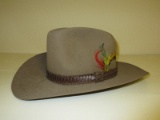 John. B. Stetson Company 4x Beaver Stampede Style Acon Color Western Cowboy Hat