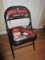 Black Metal WWE Royal Rumble Folding Chair