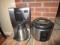 Mr. Coffee Coffee Maker w/ Pot, Black & Decker Food Warmer