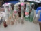 Vintage Bottle Lot - Groback Amber Bottles, Dr. Pepper, Coca-Cola, Apothecary Bottles, Etc.