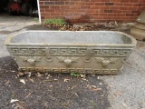 Grecian/Berry Design Long Stone Planter