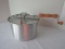 The Genuine Whirley Pop Pan Popcorn Popper w/ Wooden Stir Handle