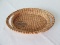 Gullah Sweetgrass Oval Basket w/ Handles Handcrafted by Marie Jefferson