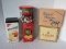 Lot - 2 Cigar Boxes, Collectible Tins
