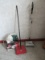 Lot - Shark Cordless Sweeper w/ Charger, Bissell Sweep Up Carpet/Floor Sweeper