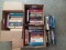3 Boxes Misc. Hardback Novels Agatha Christie Margaret Truman, H.G. Wells, Gash
