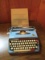 Vintage Webster XL-747 Automatic Repeat Spacer Typewriter w/ Paper