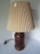 Ceramic Canister Style Early American Design Table Lamp