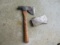 Lot - Wooden Handle Combo Hammer/Hatchet & Axe