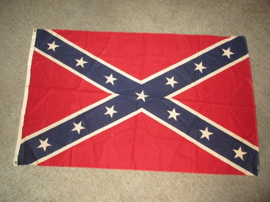 Confederate Rebel Stars & Bars Cotton Flag