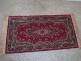 Royal Ashan Loom Crafted Wilton Accent Rug Sultan Red Traditional Persian Design