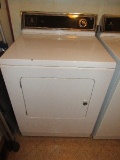 White Maytag Auto-Dry Control Electric Front Load Dryer