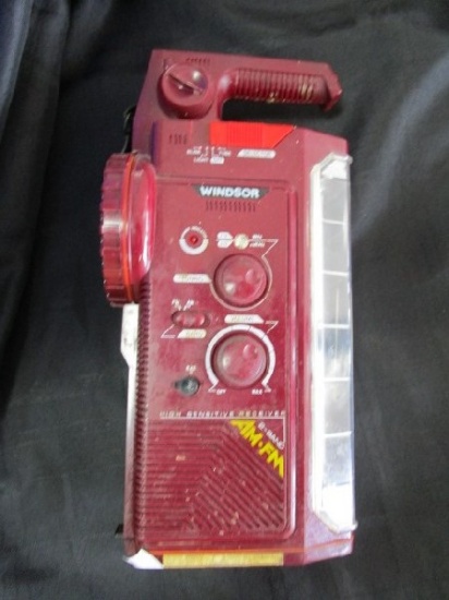 Vintage The Protector Searchlight/Radio, Fluorescent Lamp