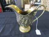 Brass Ornate Nymph Design/Motif Pitcher