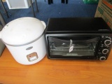 Black & Decker Black Toaster Oven, Oster Rice Cooker