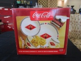 Coca-Cola 16 Piece Stoneware Set in Box