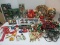 Super Christmas Lot - Christmas House Hand Painted Blown Glass Ornaments