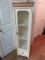 French Country Charming Tall Slender Cabinet w/ Mesh Wire Door Panel