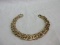 Elegant Intricate Braided Design OT925 Turkey Bracelet w/ Gold Overlay